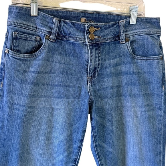 Kut From the Kloth Wide Cuff Jeans Size 8 - Picture 2 of 7